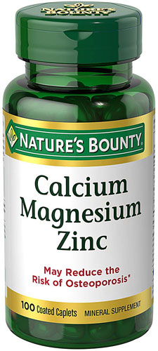 Nature's Bounty Calcium Magnesium Zinc