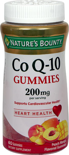 Nature's Bounty Co Q-10 Gummies Peach Mango