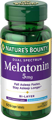 Nature's Bounty Dual Spectrum Melatonin