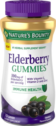 Nature's Bounty Elderberry Gummies