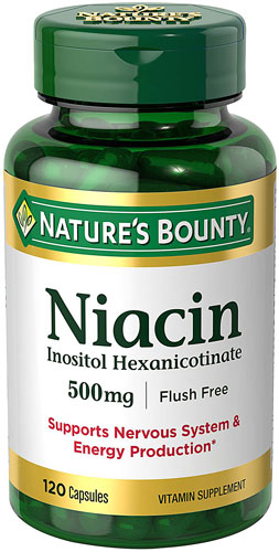 Nature's Bounty Niacin Flush Free