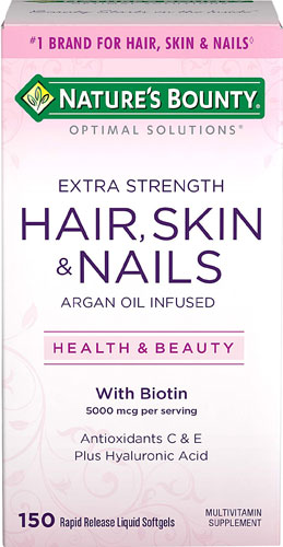 Nature's Bounty Optimal Solutions® Extra Strength Hair Skin & Nails