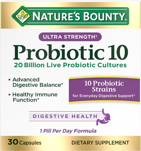 Nature's Bounty Probiotic 10