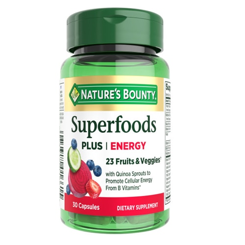Nature's Bounty Superfoods Energy & Vitality