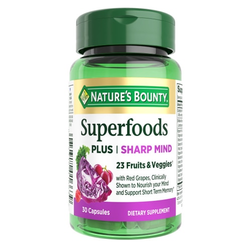 Nature's Bounty Superfoods Sharp Mind