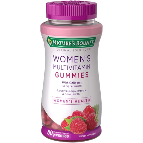 Nature's Bounty Women's Multivitamin Gummies Raspberry