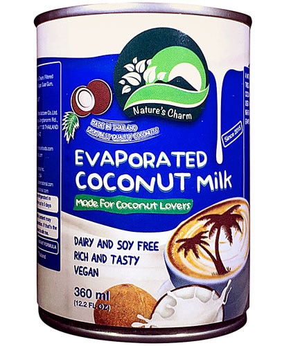 Nature's Charm Evaporated Coconut Milk