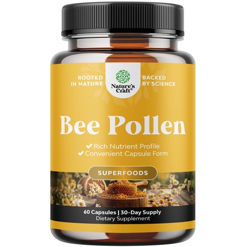 Nature's Craft Bee Pollen Supplement