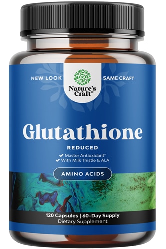 Nature's Craft Glutathione with Milk Thistle & ALA