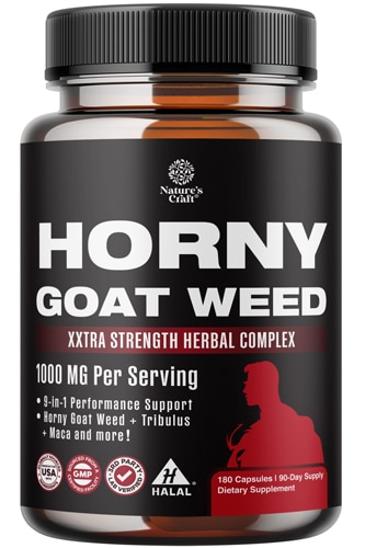 Nature's Craft Horny Goat Weed Xxtra Strength Herbal Complex