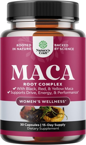 Nature's Craft Maca Root Complex - Women's Wellness