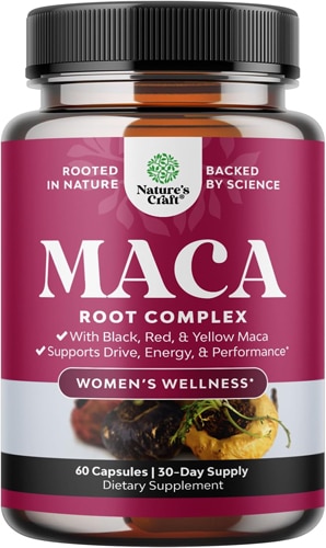 Nature's Craft Maca Root Complex - Women's Wellness