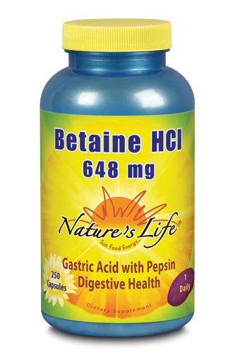 Nature's Life Betaine Hydrochloride