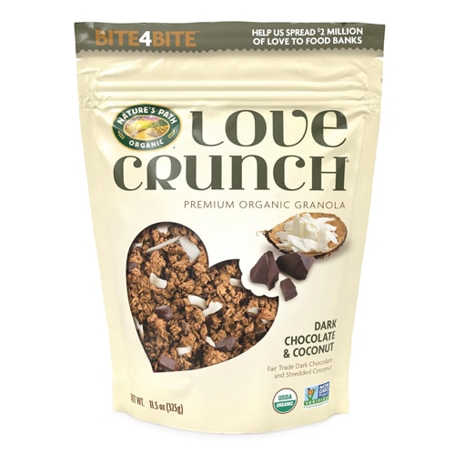 Nature's Path Love Crunch Premium Organic Granola Dark Chocolate & Coconut