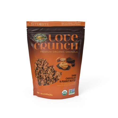 Nature's Path Love Crunch Premium Organic Granola Dark Chocolate & Peanut Butter