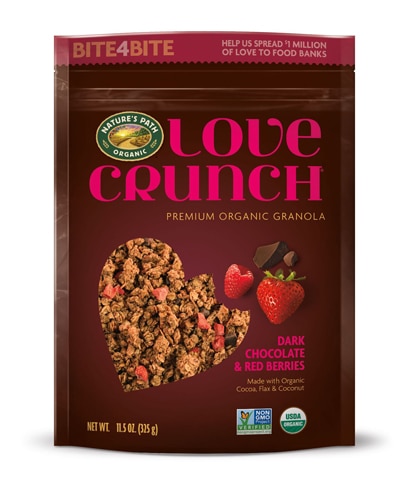 Nature's Path Love Crunch Premium Organic Granola Dark Chocolate & Red Berries