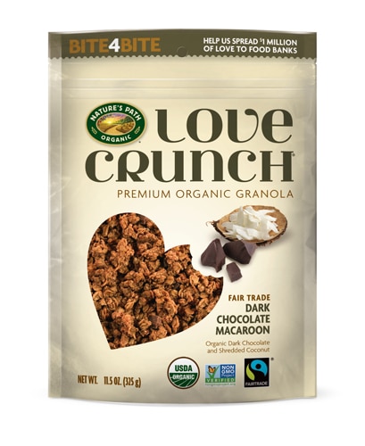 Nature's Path Love Crunch Premium Organic Granola Dark Chocolate Macaroon