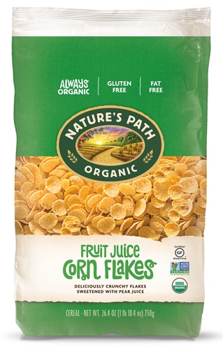 Nature's Path Organic Fruit Juice Corn Flakes Gluten Free