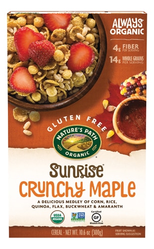 Nature's Path Organic Sunrise Cereal Crunchy Maple