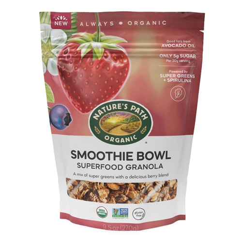 Nature's Path Superfood Granola Smoothie Bowl