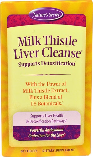 Nature's Secret Milk Thistle Liver Cleanse™