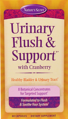 Nature's Secret Urinary Flush & Support with Cranberry