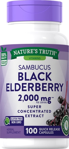 Nature's Truth Sambucus Black Elderberry Extract