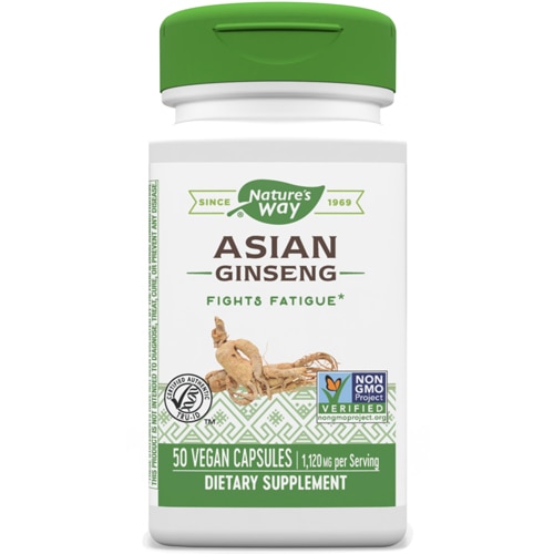 Nature's Way Asian Ginseng - Fights Fatigue