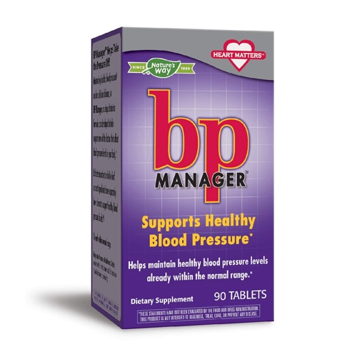 Nature's Way BP Manager - Supports Healthy Blood Pressure