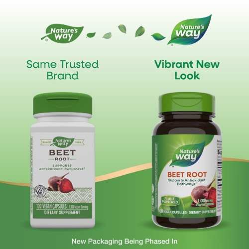 Nature's Way Beet Root - Supports Antioxidant Pathways