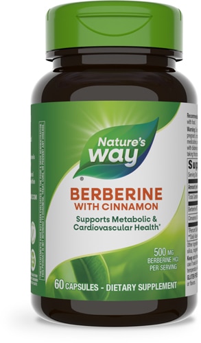 Nature's Way Berberine with Cinnamon