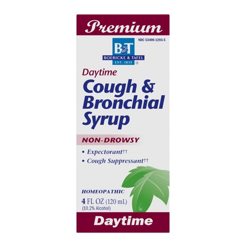 Nature's Way Boericke & Tafel Cough & Bronchial Syrup Daytime