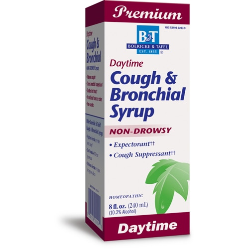 Nature's Way Boericke & Tafel Daytime Cough & Bronchial Syrup - Non-Drowsy