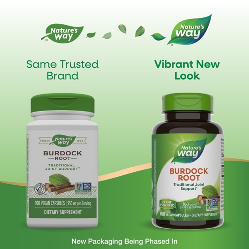 Nature's Way Burdock Root - Traditional Joint Support