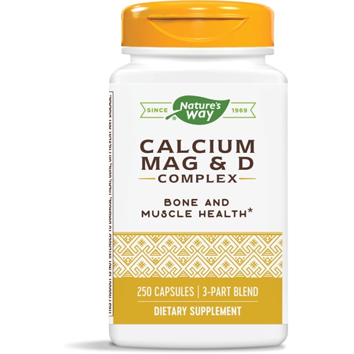 Nature's Way Calcium Magnesium & Vitamin D Complex - Bone and Muscle Function