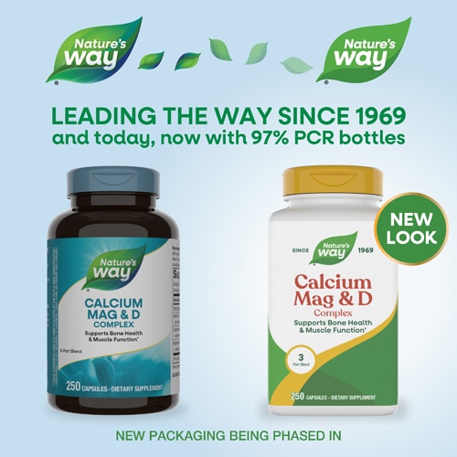 Nature's Way Calcium Magnesium & Vitamin D3 Complex - Bone & Muscle Function