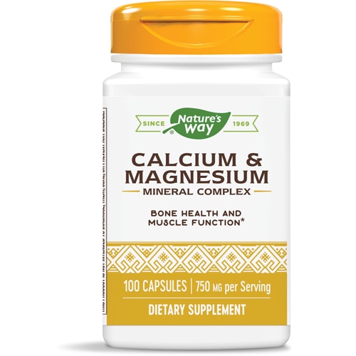 Nature's Way Calcium and Magnesium Mineral Complex