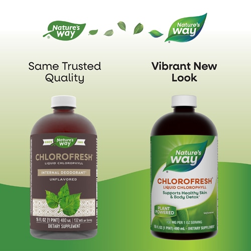 Nature's Way Chlorofresh Liquid Chlorophyll - Internal Deodorant Unflavored