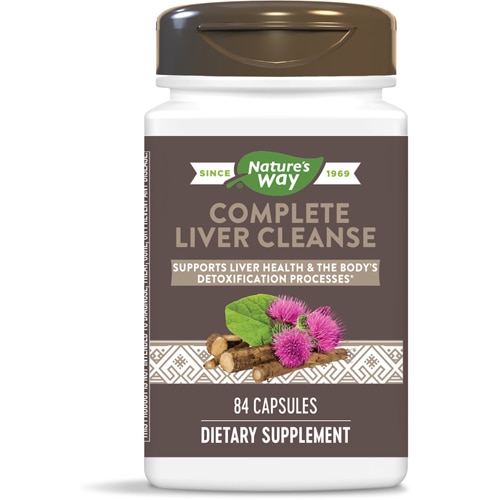 Nature's Way Complete Liver Cleanse - with Milk Thistle-Vitamins B12-C-B6