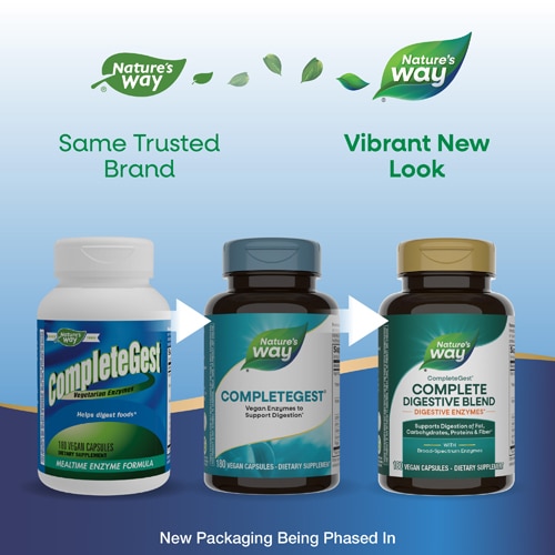 Nature's Way CompleteGest Complete Digestive Blend - Vegan Enzymes - Digestive Health