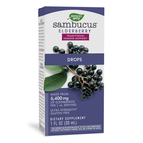 Nature's Way Elderberry Drops - Ultra Strength