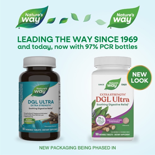 Nature's Way Extra Strength‡ DGL Ultra - Digestive Health Chocolate Flavored