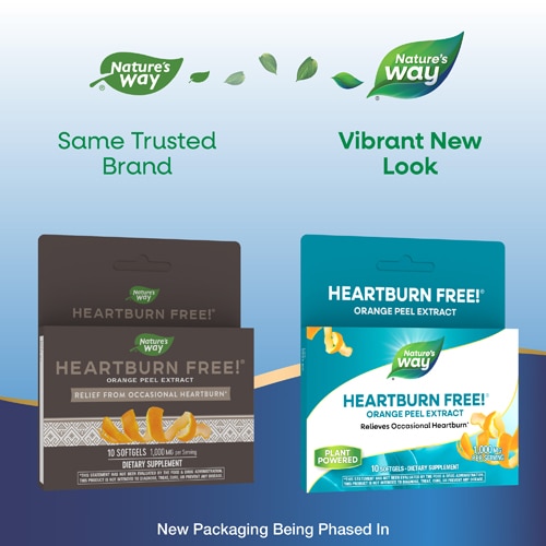 Nature's Way Heartburn Free! - Orange Peel Extract