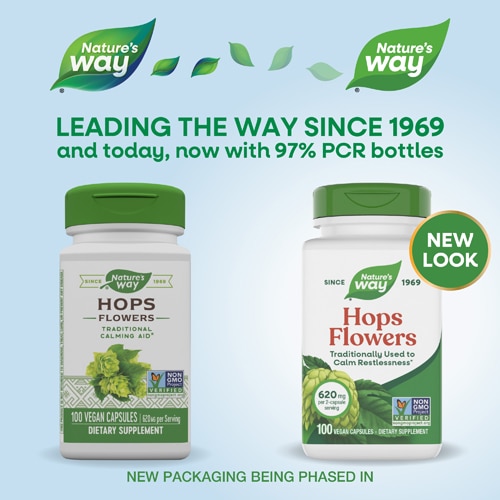 Nature's Way Hops Flowers - Herbal Supplement