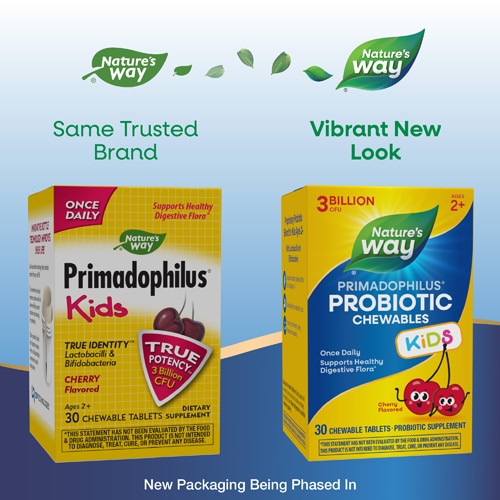 Nature's Way Kids Primadophilus Probiotic Cherry Cherry
