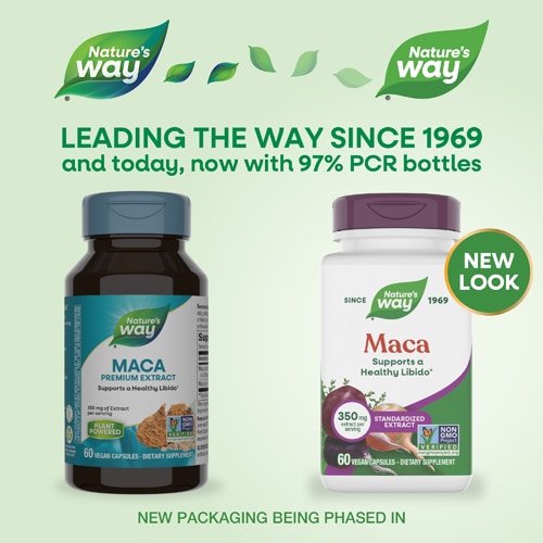 Nature's Way Maca Standardized Extract - Standardized to 0.6% Glucosinolates