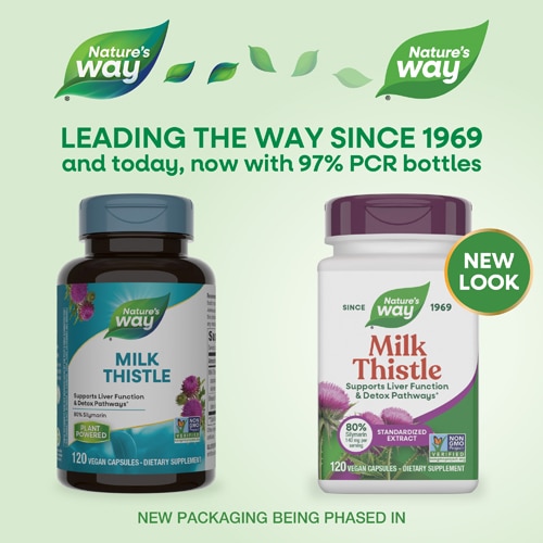 Nature's Way Milk Thistle - Standardized to 80% Silymarin per Serving