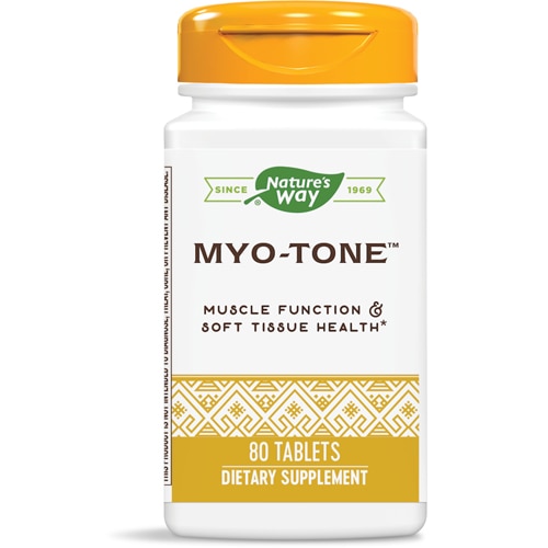 Nature's Way Myo-Tone - Muscle Function & Soft Tissue Health - Vitamins C-D-Magnesium