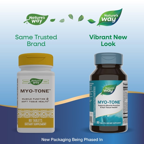 Nature's Way Myo-Tone - Vitamins C & D3 - B-Vitamins - Magnesium - Calcium