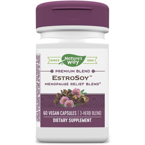 Nature's Way Premium Blend EstroSoy - Menopause Relief Blend with Black Cohosh